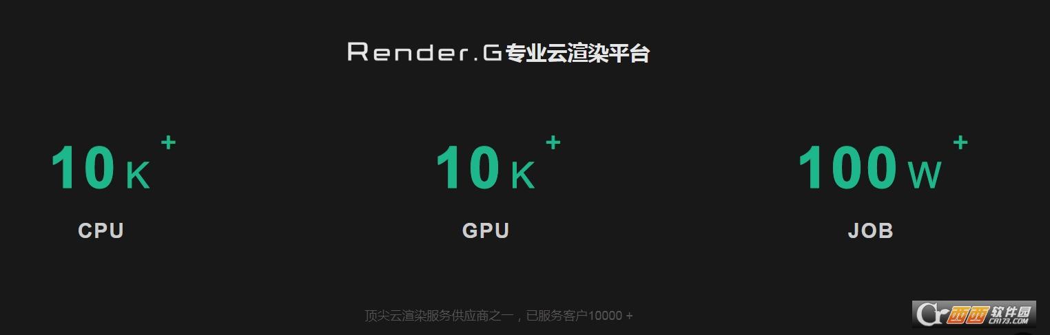 RenderG渲染农场,渲染工具.